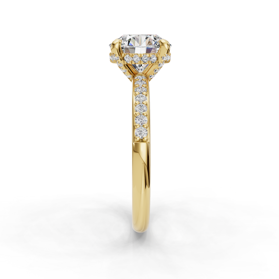 Halo Engagement Ring ERHL0827