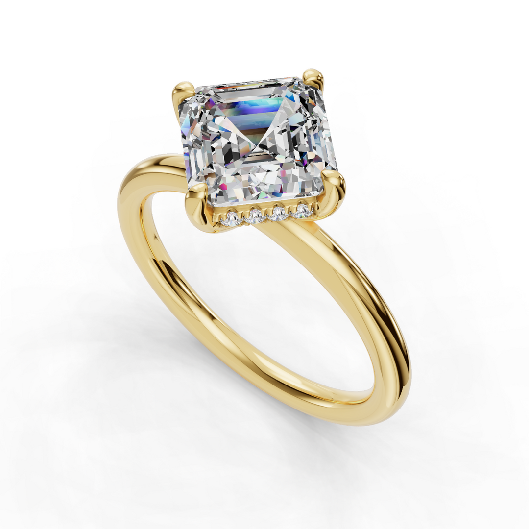 Halo Engagement Ring ERHL0836