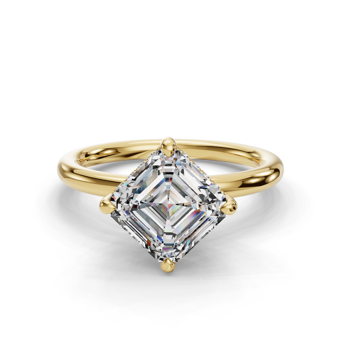 Halo Engagement Ring ERHL0836