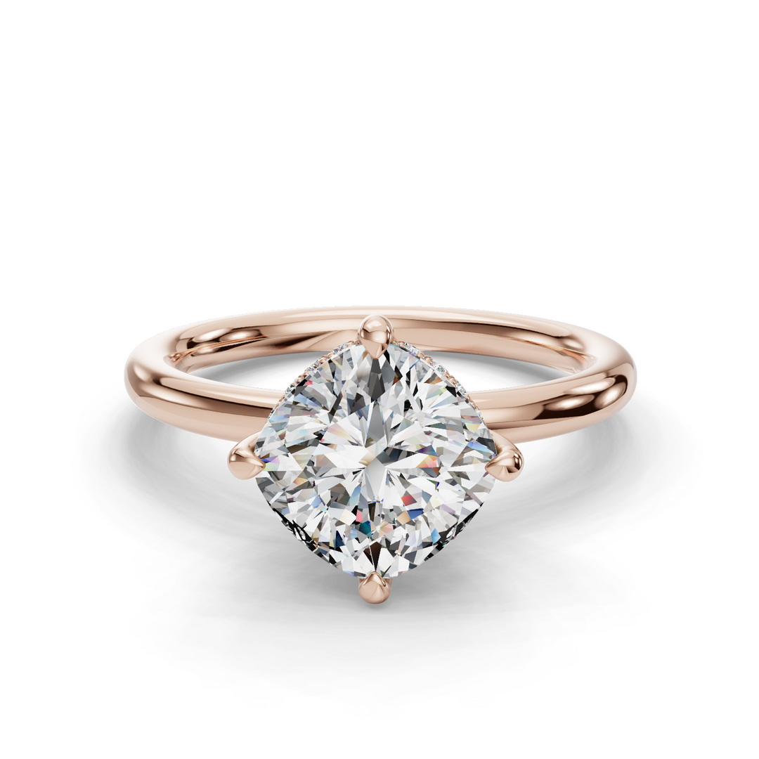 Halo Engagement Ring ERHL0836