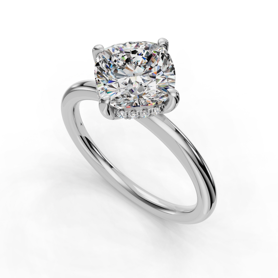 Halo Engagement Ring ERHL0836