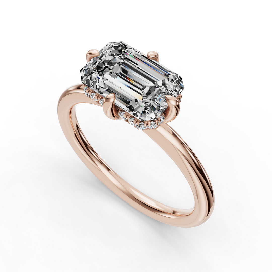 Halo Engagement Ring ERHL0836