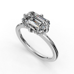 Load image into Gallery viewer, Halo Engagement Ring ERHL0836
