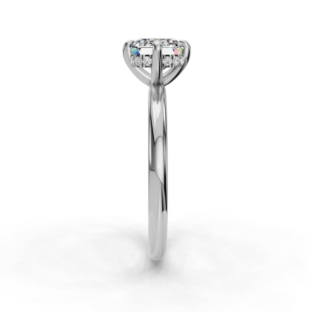 Halo Engagement Ring ERHL0836