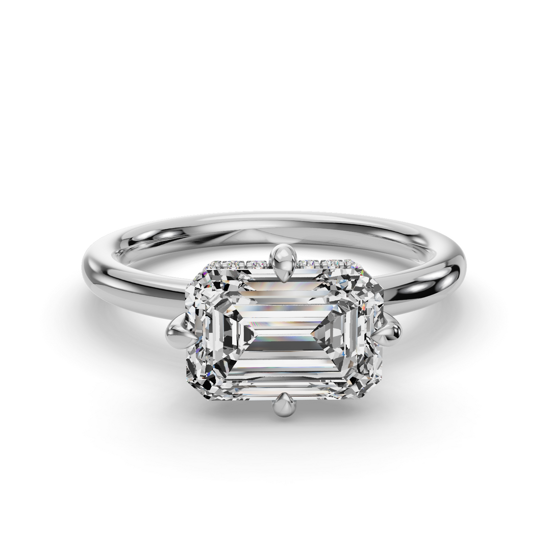 Halo Engagement Ring ERHL0836