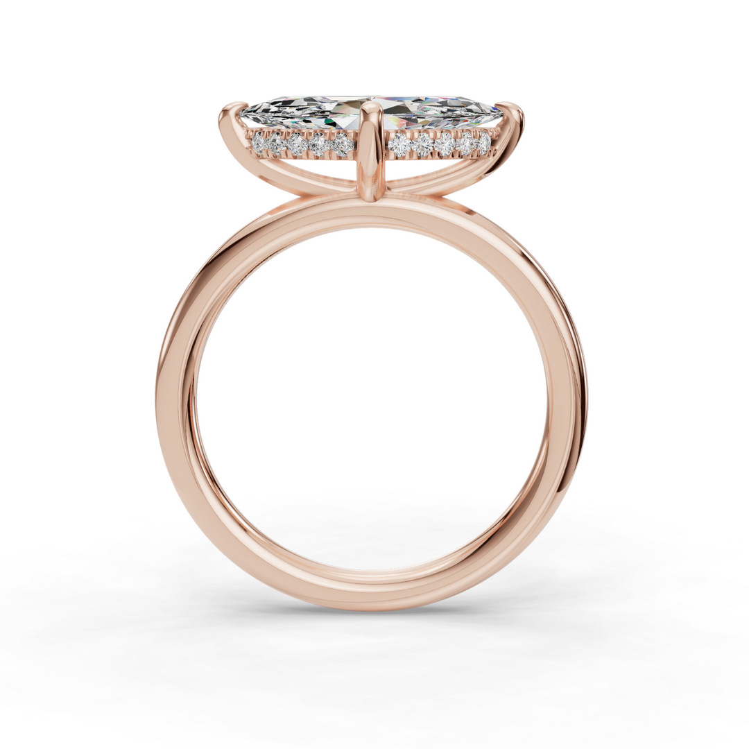 Halo Engagement Ring ERHL0836
