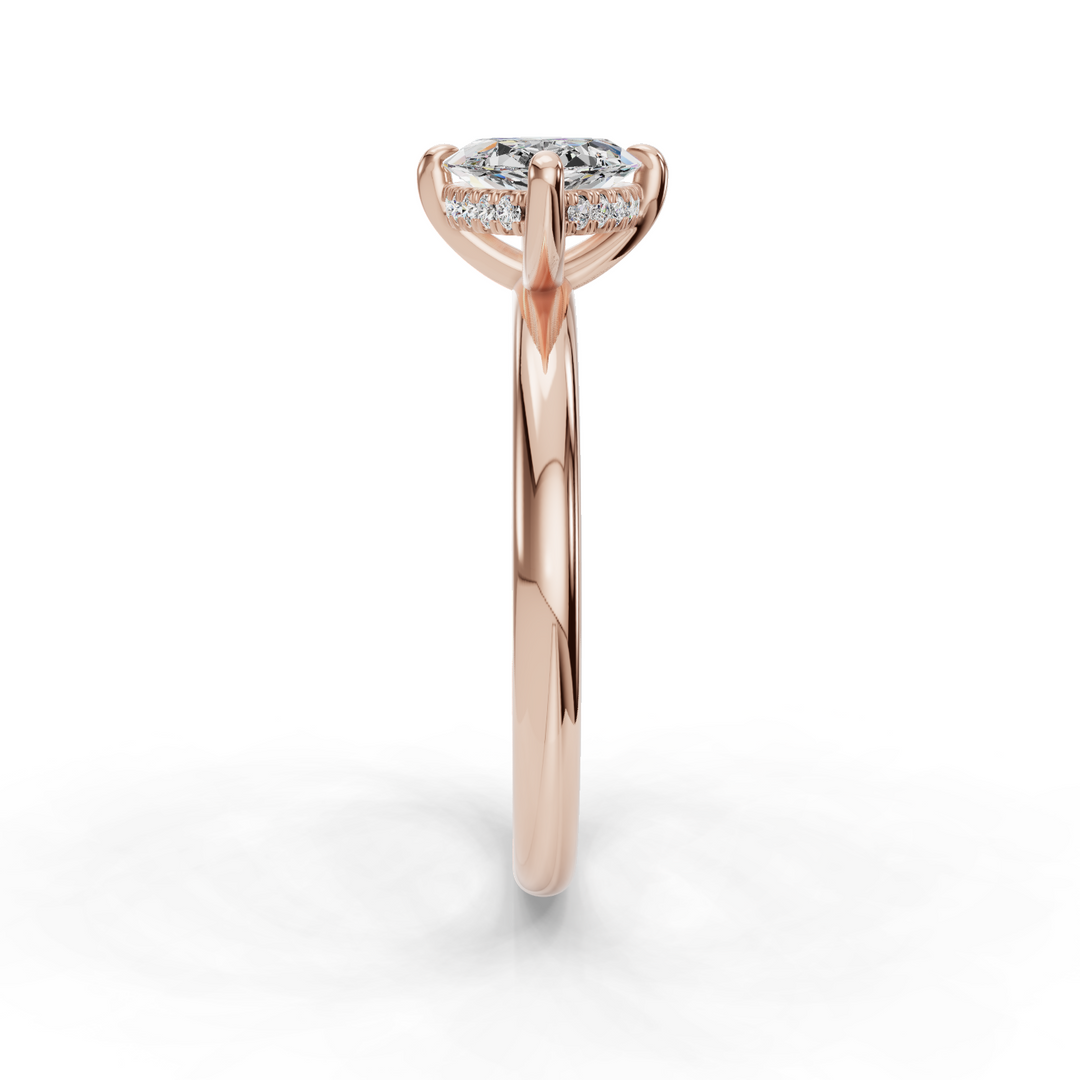 Halo Engagement Ring ERHL0836