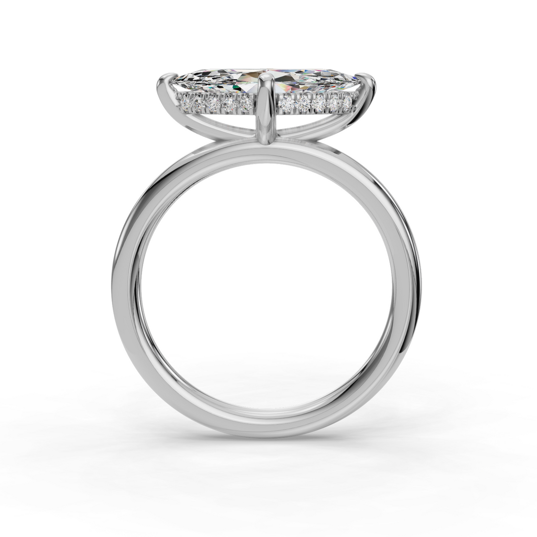 Halo Engagement Ring ERHL0836