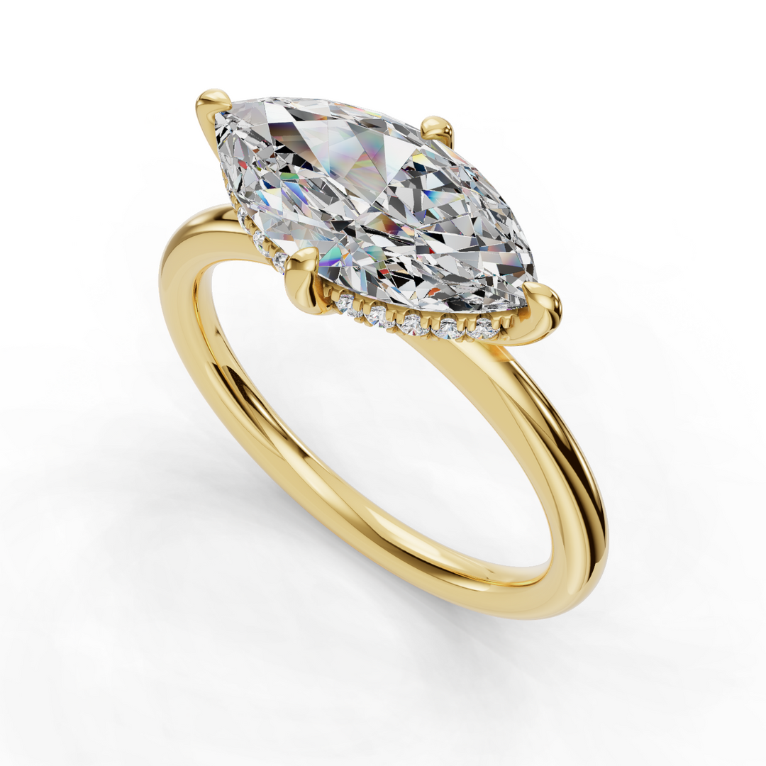 Halo Engagement Ring ERHL0836