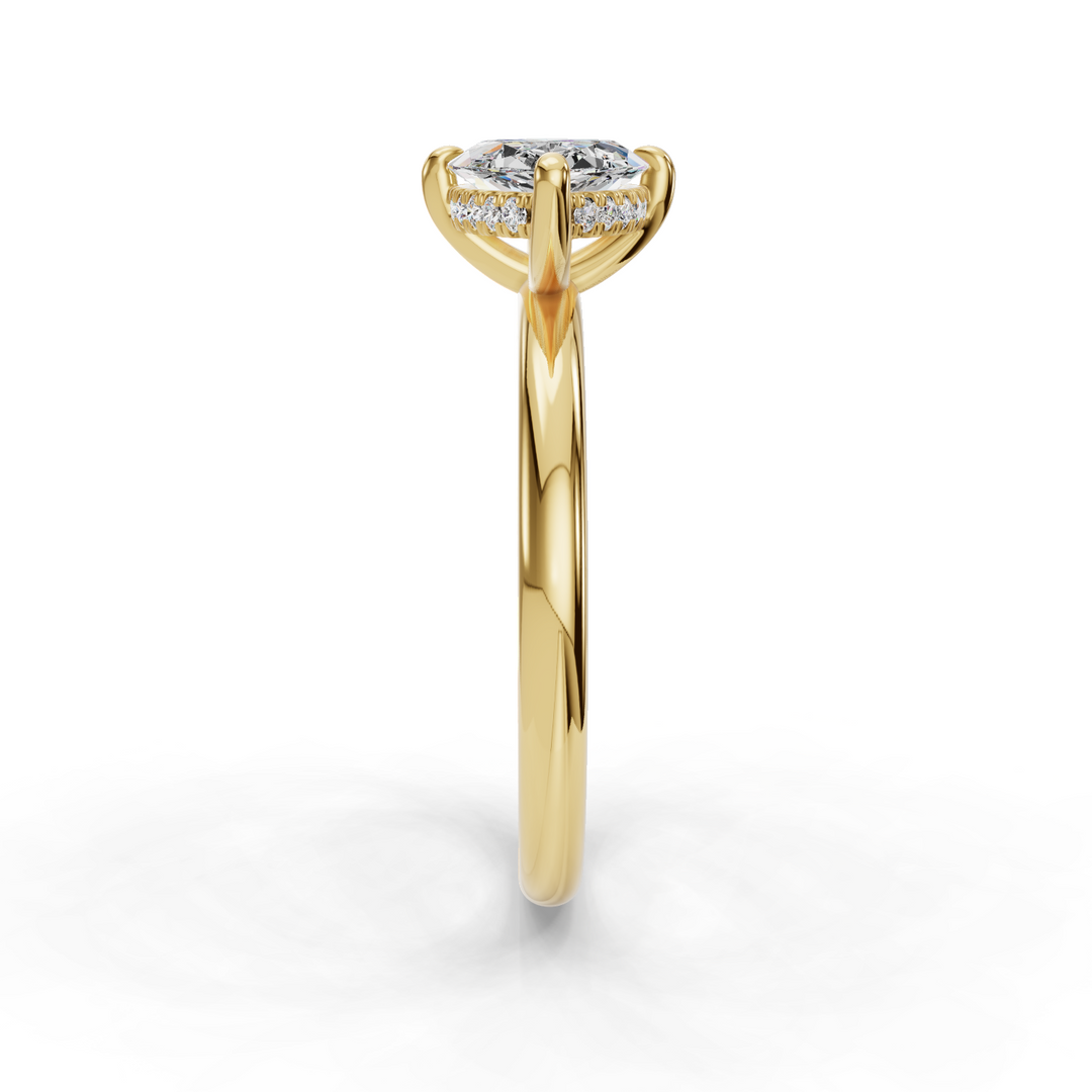 Halo Engagement Ring ERHL0836
