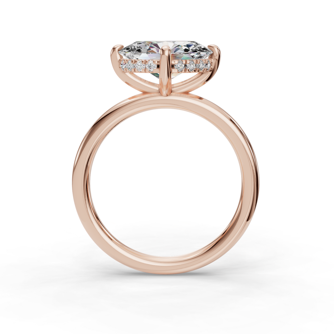 Halo Engagement Ring ERHL0836