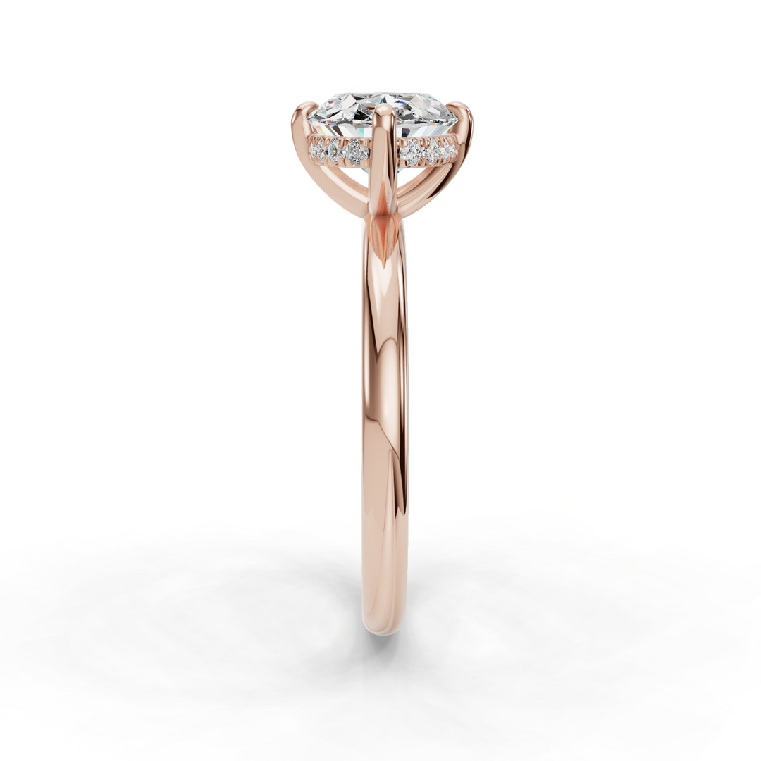 Halo Engagement Ring ERHL0836