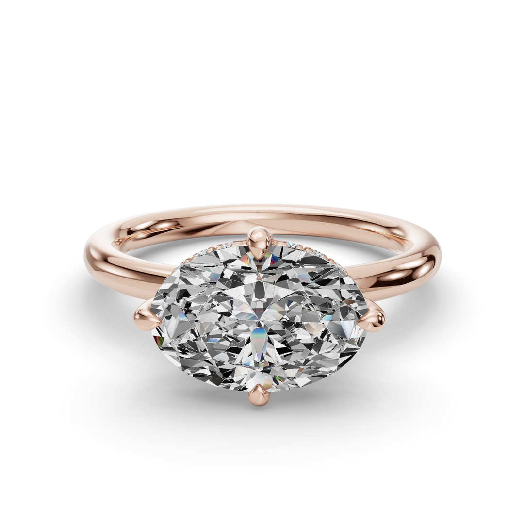 Halo Engagement Ring ERHL0836