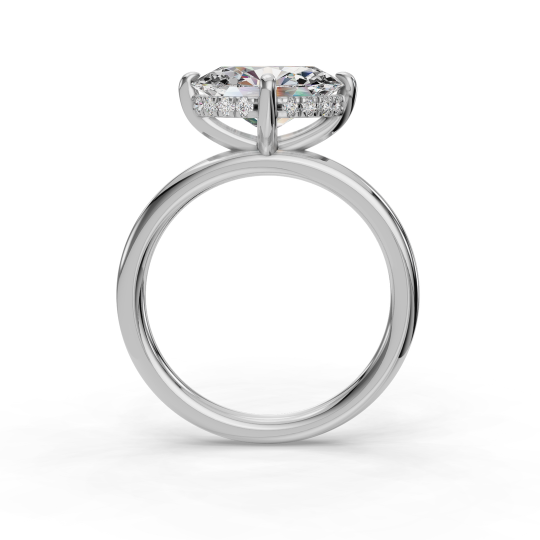 Halo Engagement Ring ERHL0836
