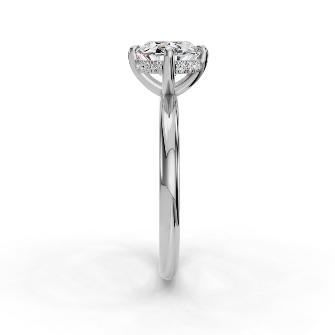 Halo Engagement Ring ERHL0836