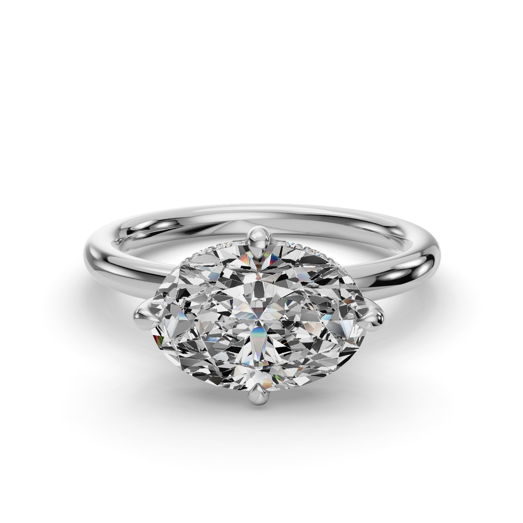 Halo Engagement Ring ERHL0836