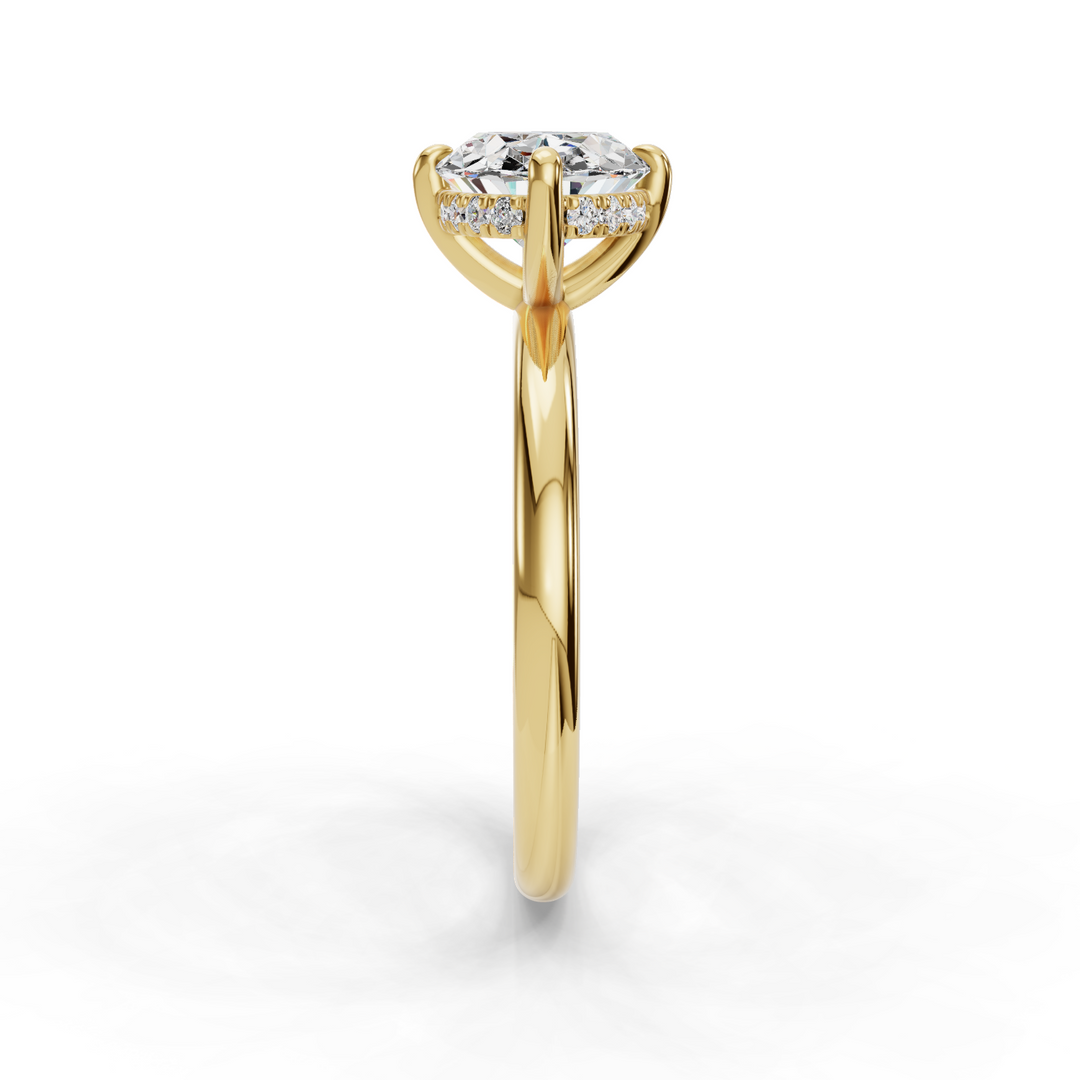 Halo Engagement Ring ERHL0836