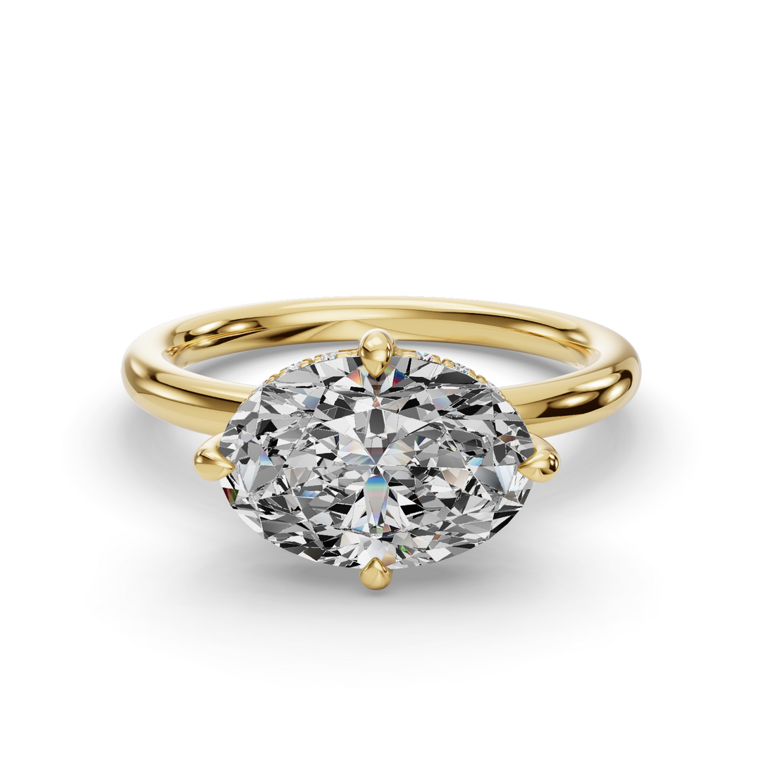 Halo Engagement Ring ERHL0836
