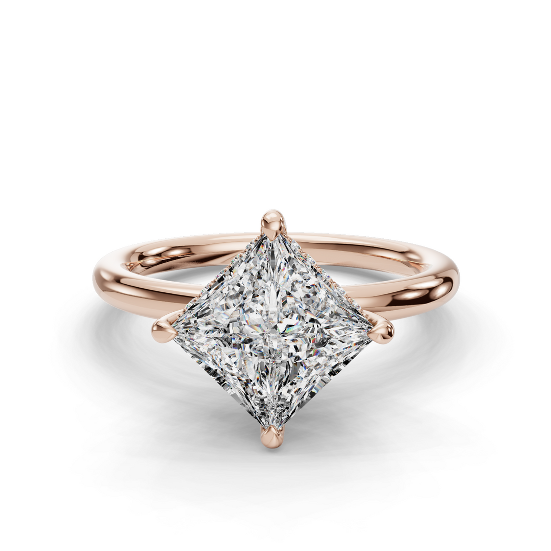 Halo Engagement Ring ERHL0836