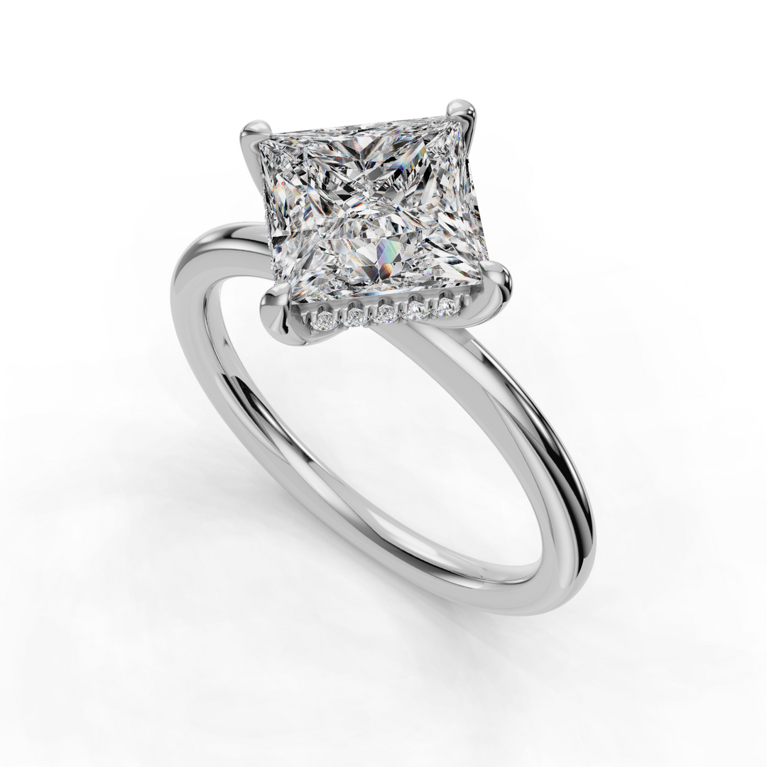 Halo Engagement Ring ERHL0836
