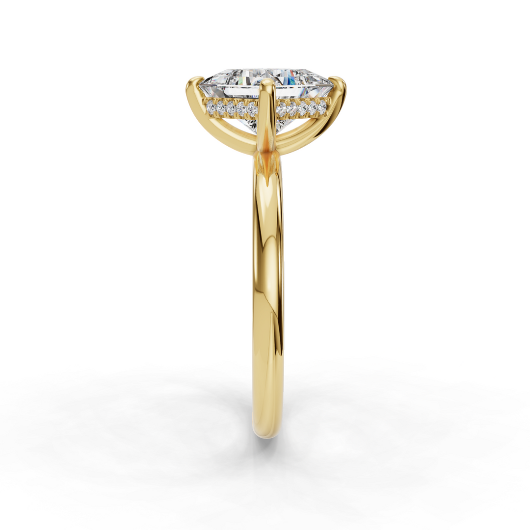 Halo Engagement Ring ERHL0836