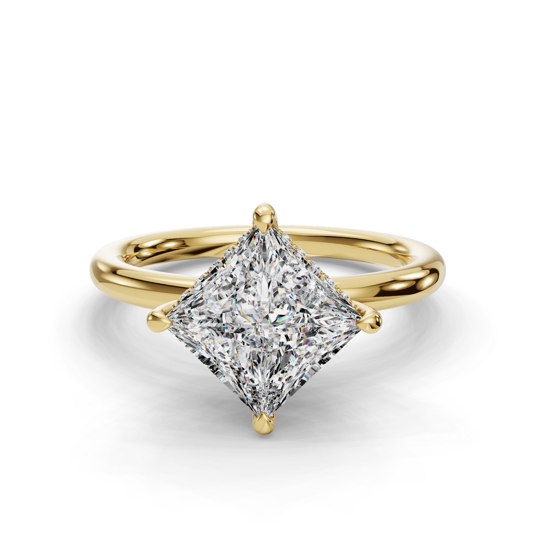 Halo Engagement Ring ERHL0836