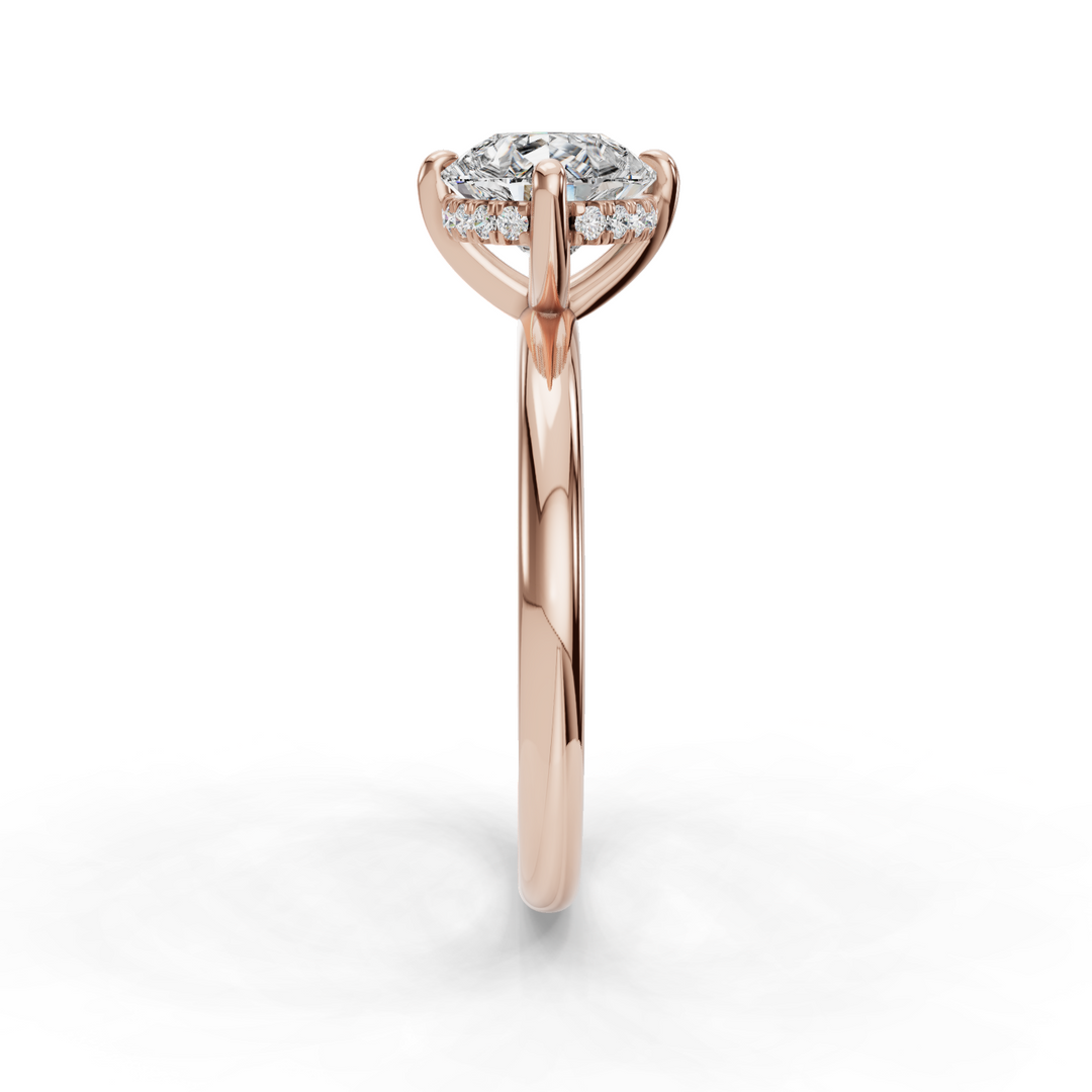 Halo Engagement Ring ERHL0836