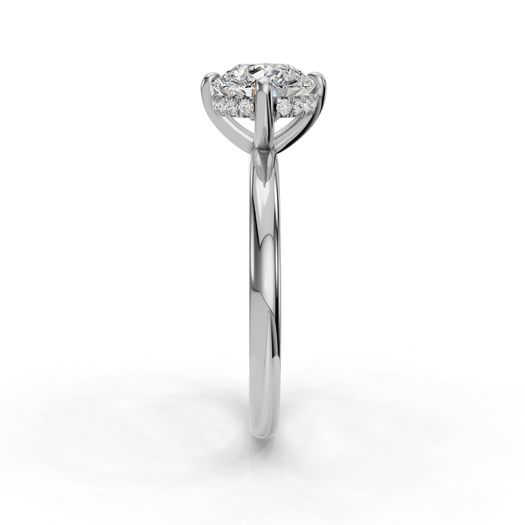 Halo Engagement Ring ERHL0836