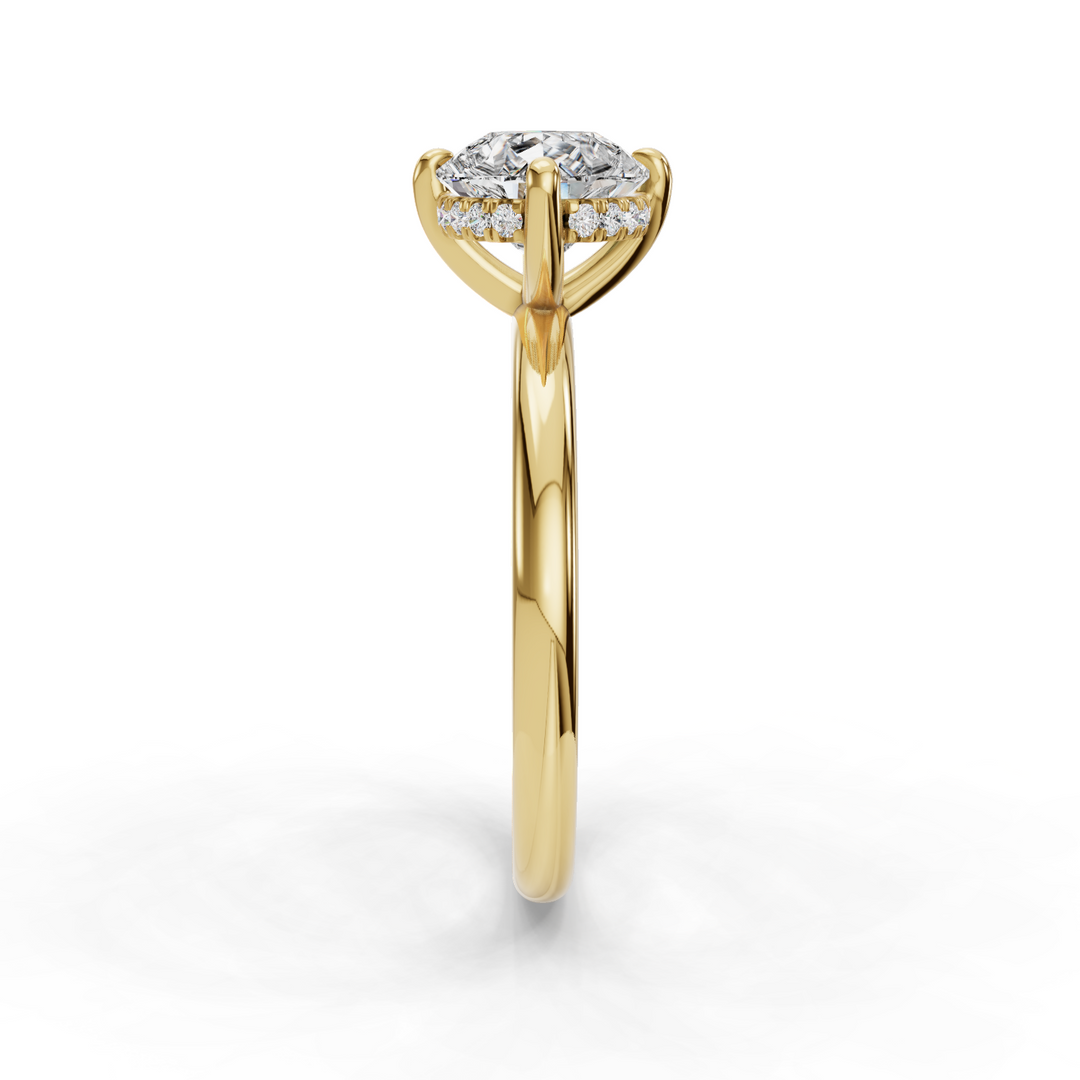 Halo Engagement Ring ERHL0836