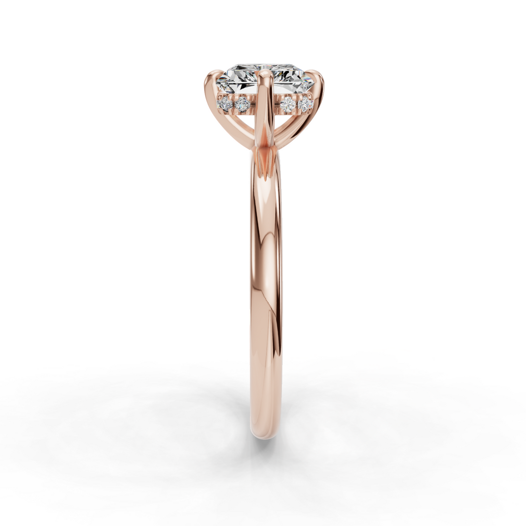 Halo Engagement Ring ERHL0836