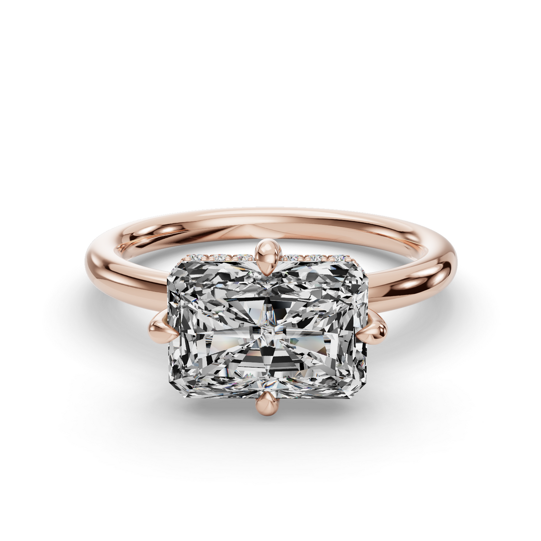 Halo Engagement Ring ERHL0836