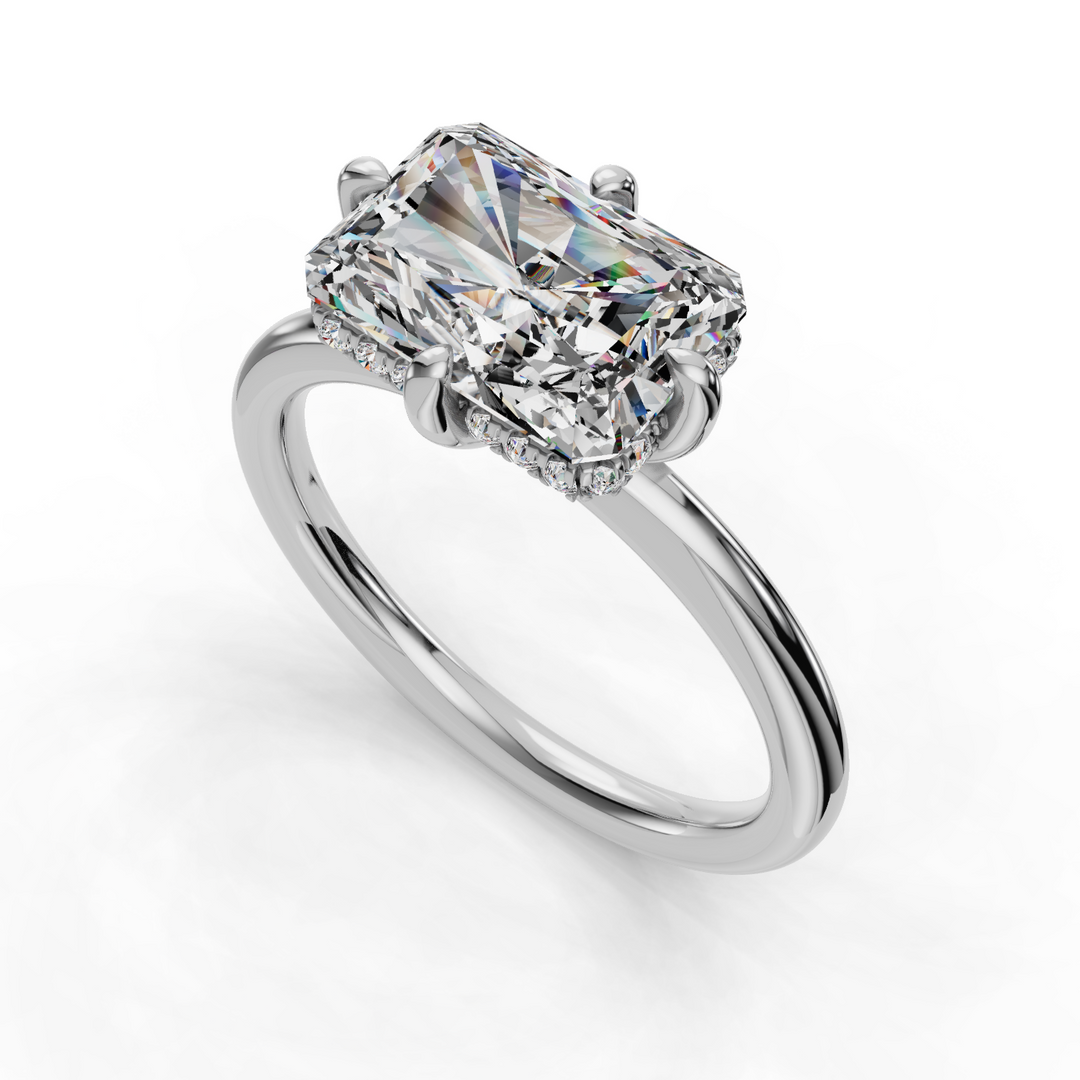 Halo Engagement Ring ERHL0836