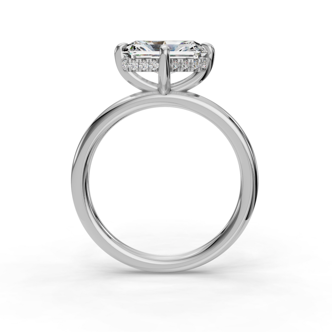 Halo Engagement Ring ERHL0836