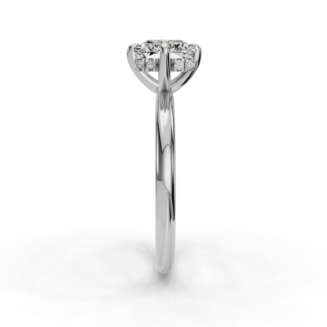 Halo Engagement Ring ERHL0836