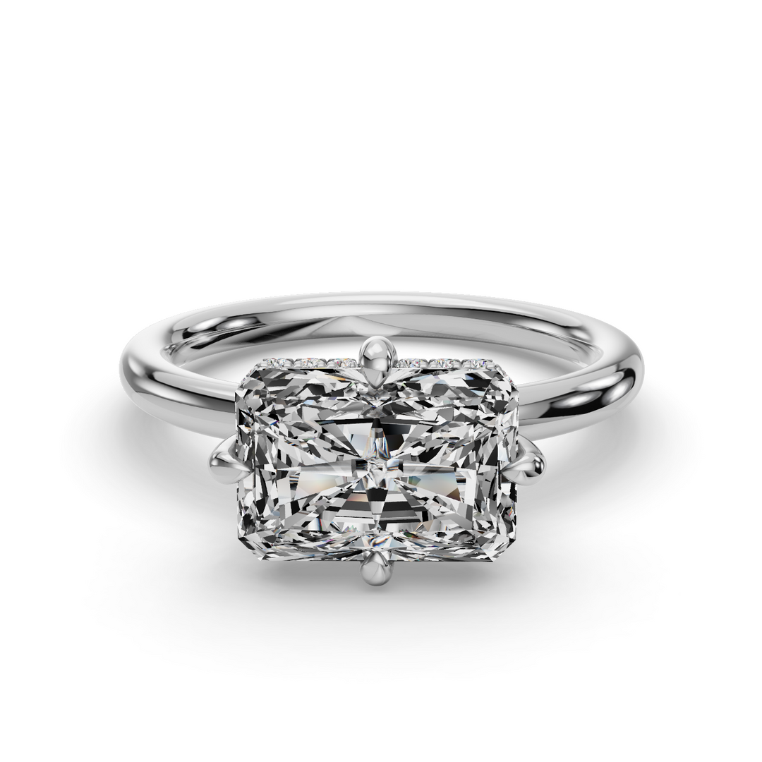 Halo Engagement Ring ERHL0836