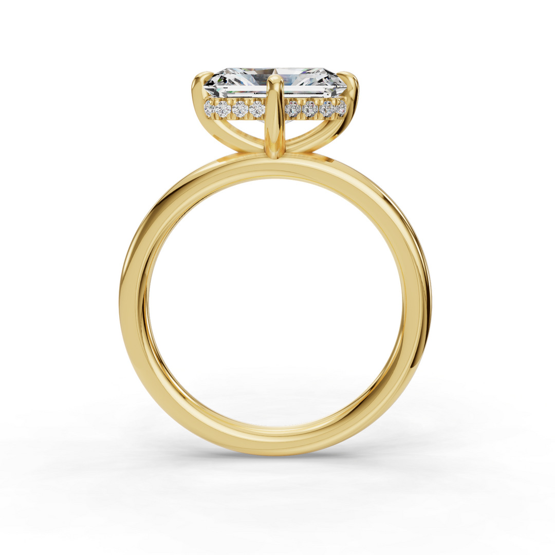 Halo Engagement Ring ERHL0836