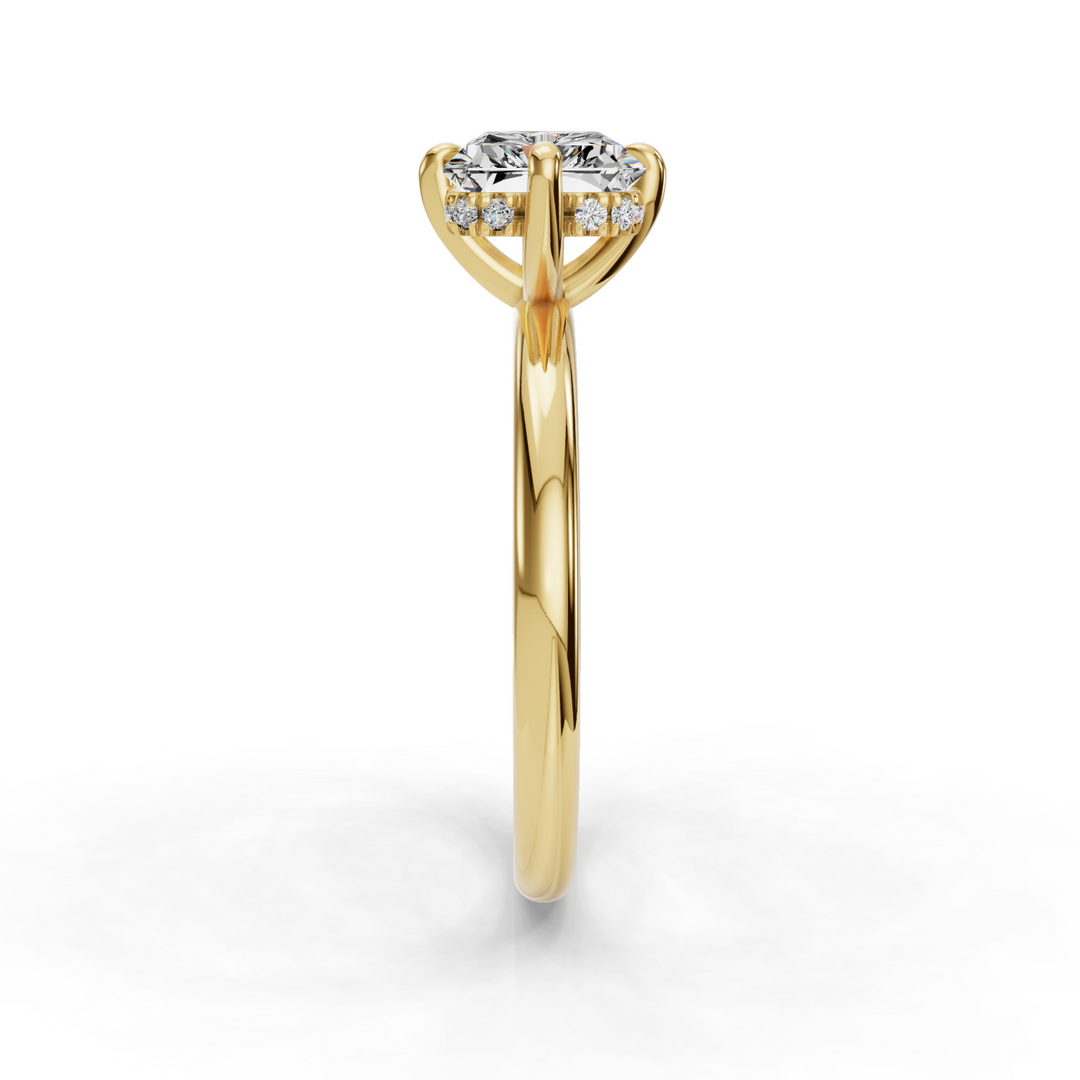 Halo Engagement Ring ERHL0836