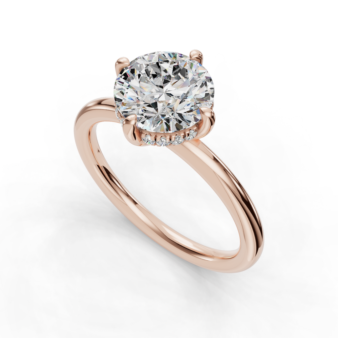 Halo Engagement Ring ERHL0836