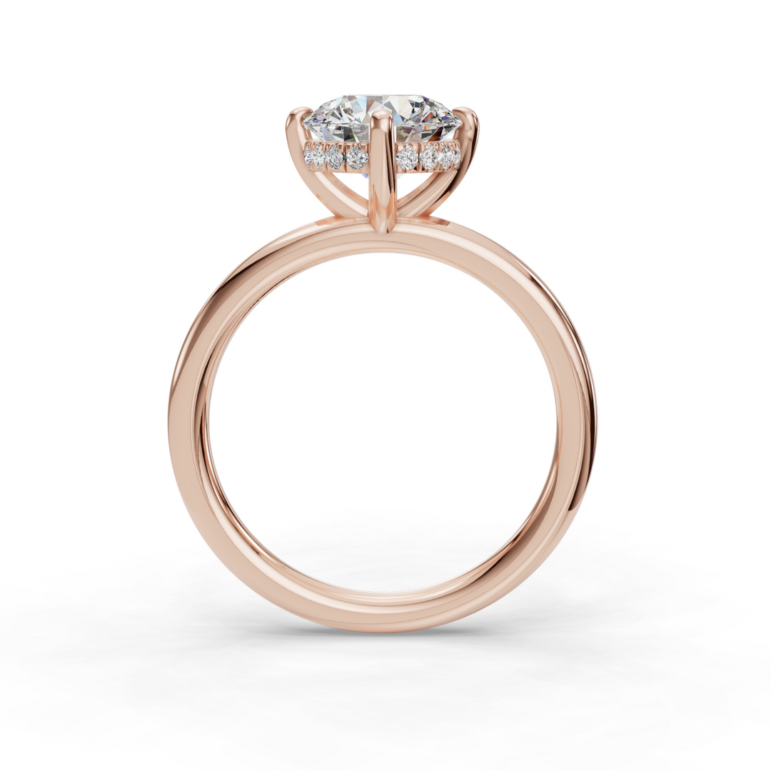 Halo Engagement Ring ERHL0836