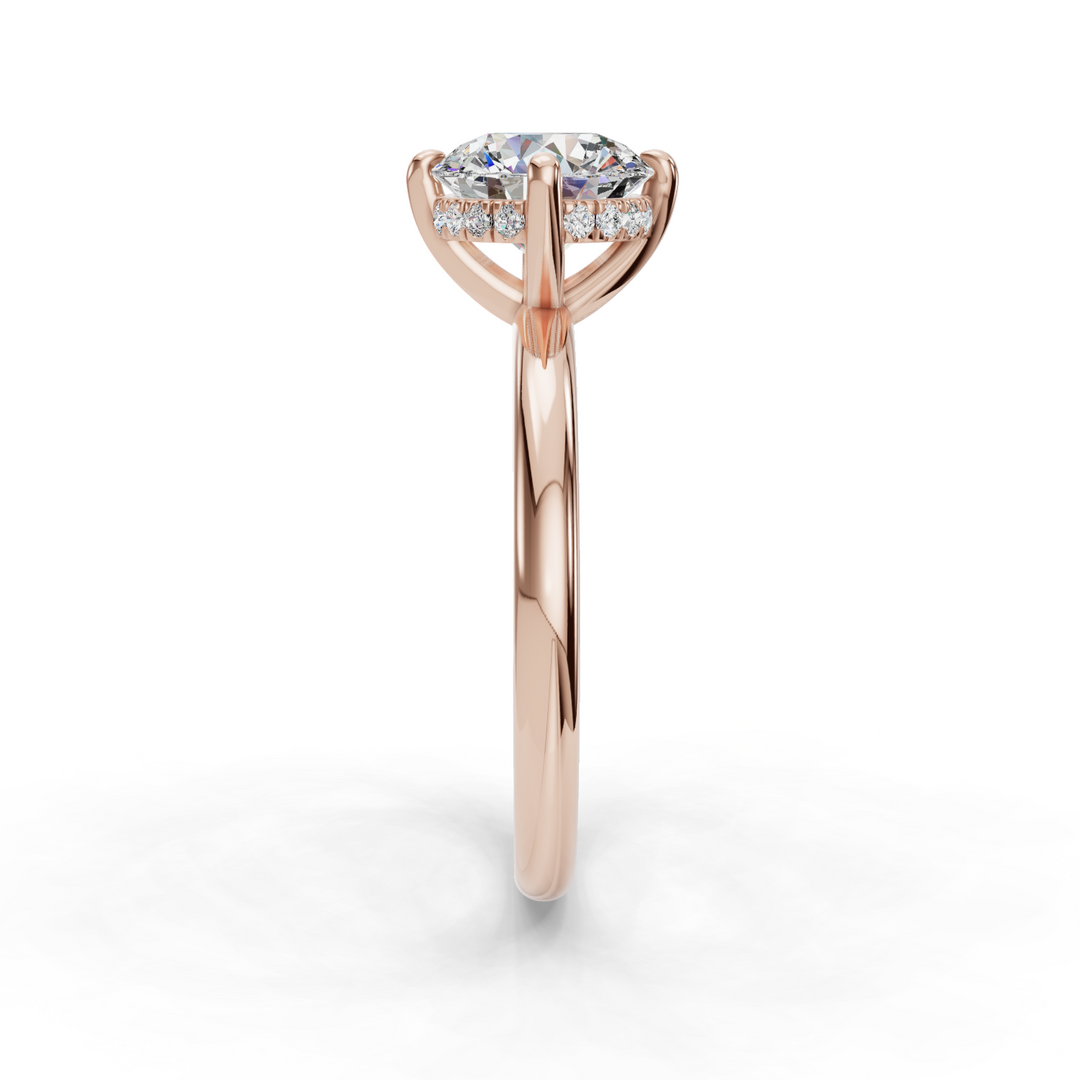 Halo Engagement Ring ERHL0836