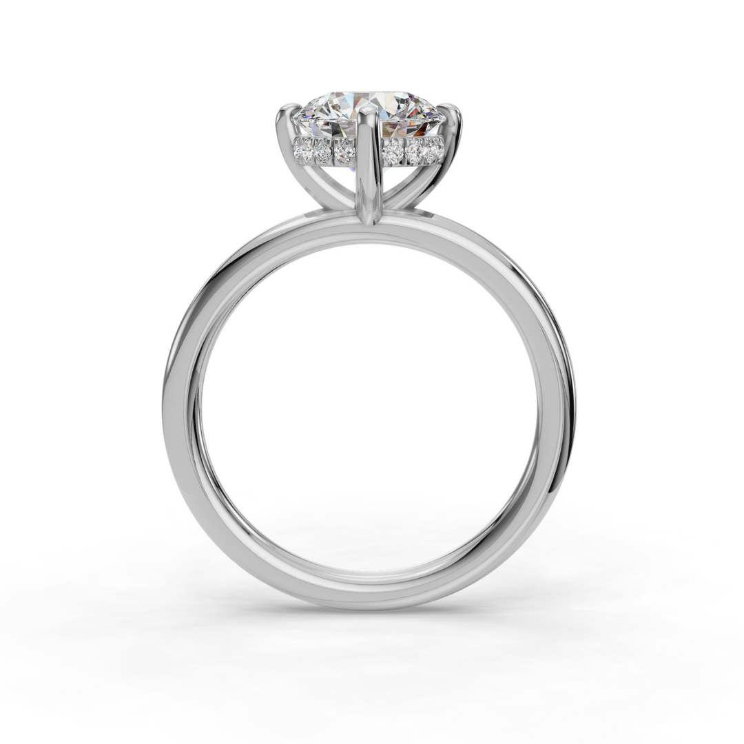 Halo Engagement Ring ERHL0836
