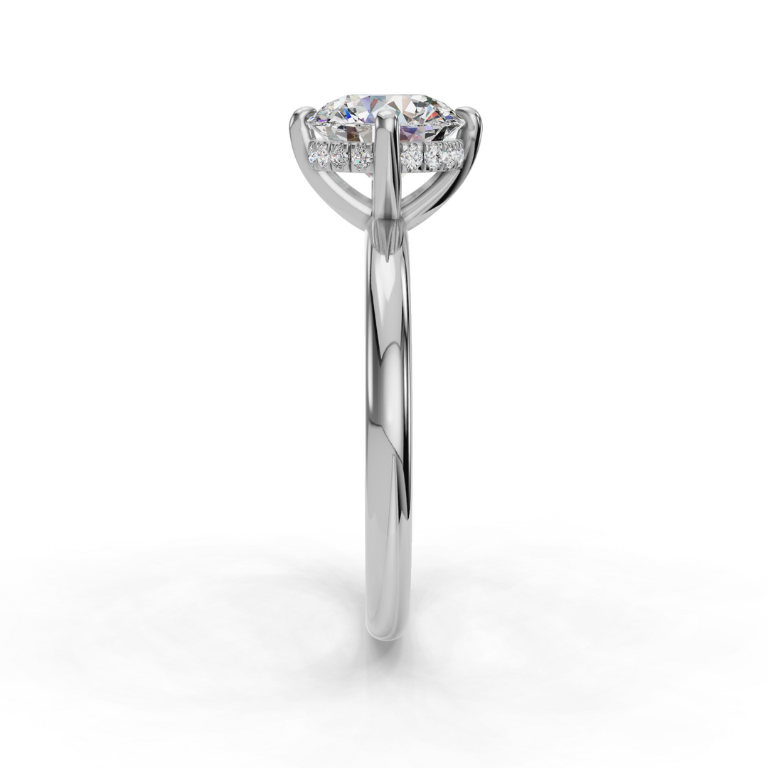Halo Engagement Ring ERHL0836
