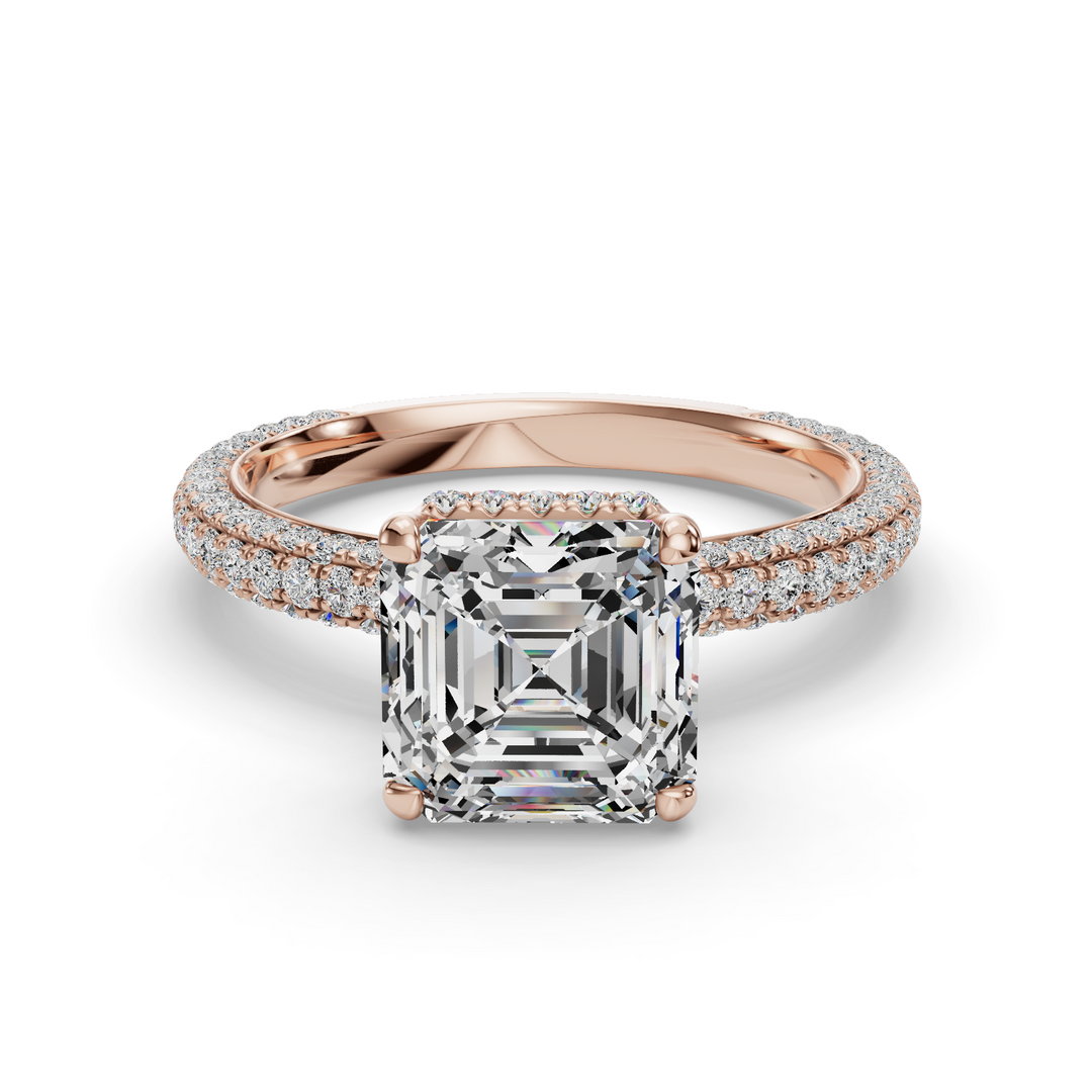 Halo Engagement Ring ERHL0867