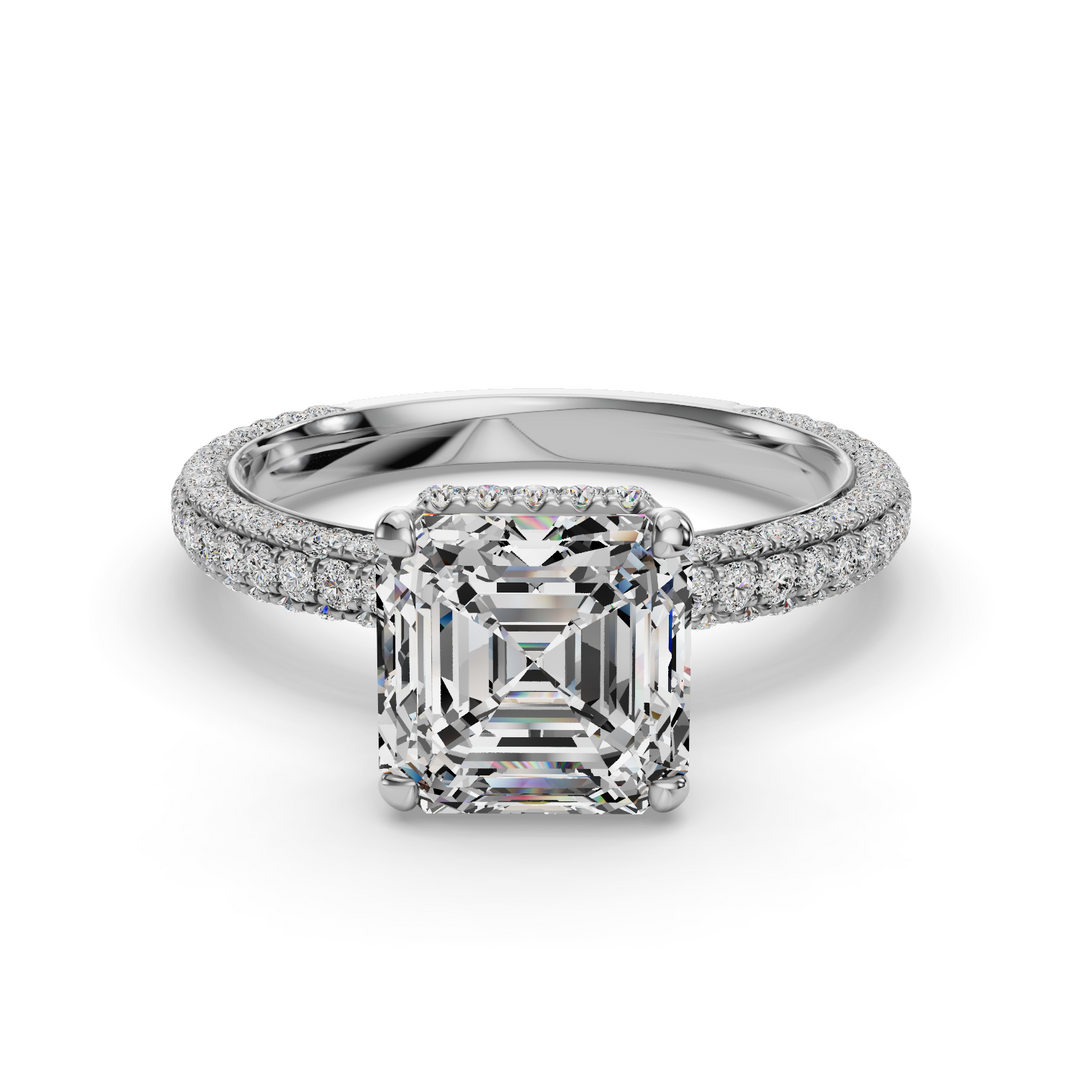 Halo Engagement Ring ERHL0867
