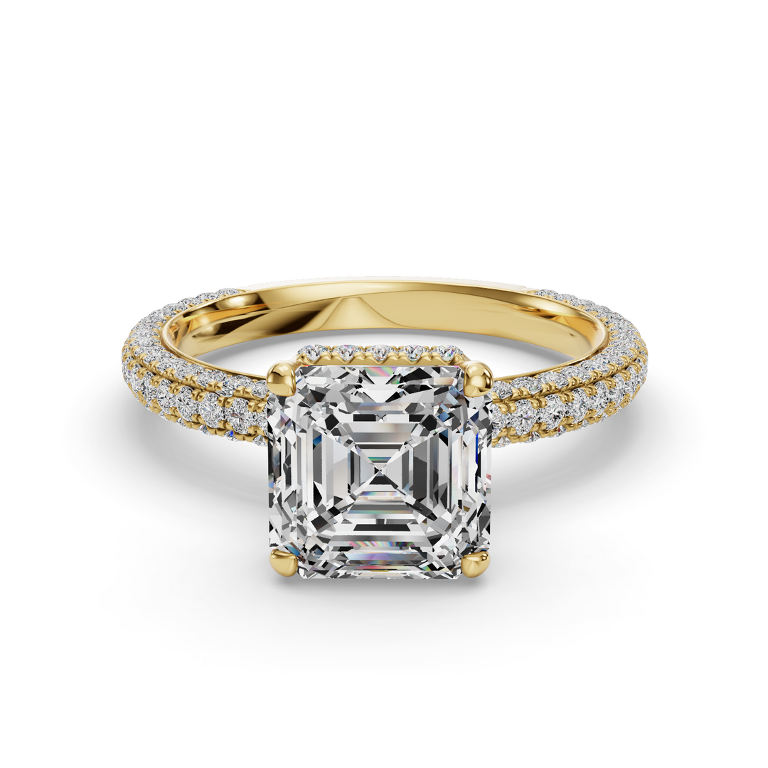 Halo Engagement Ring ERHL0867