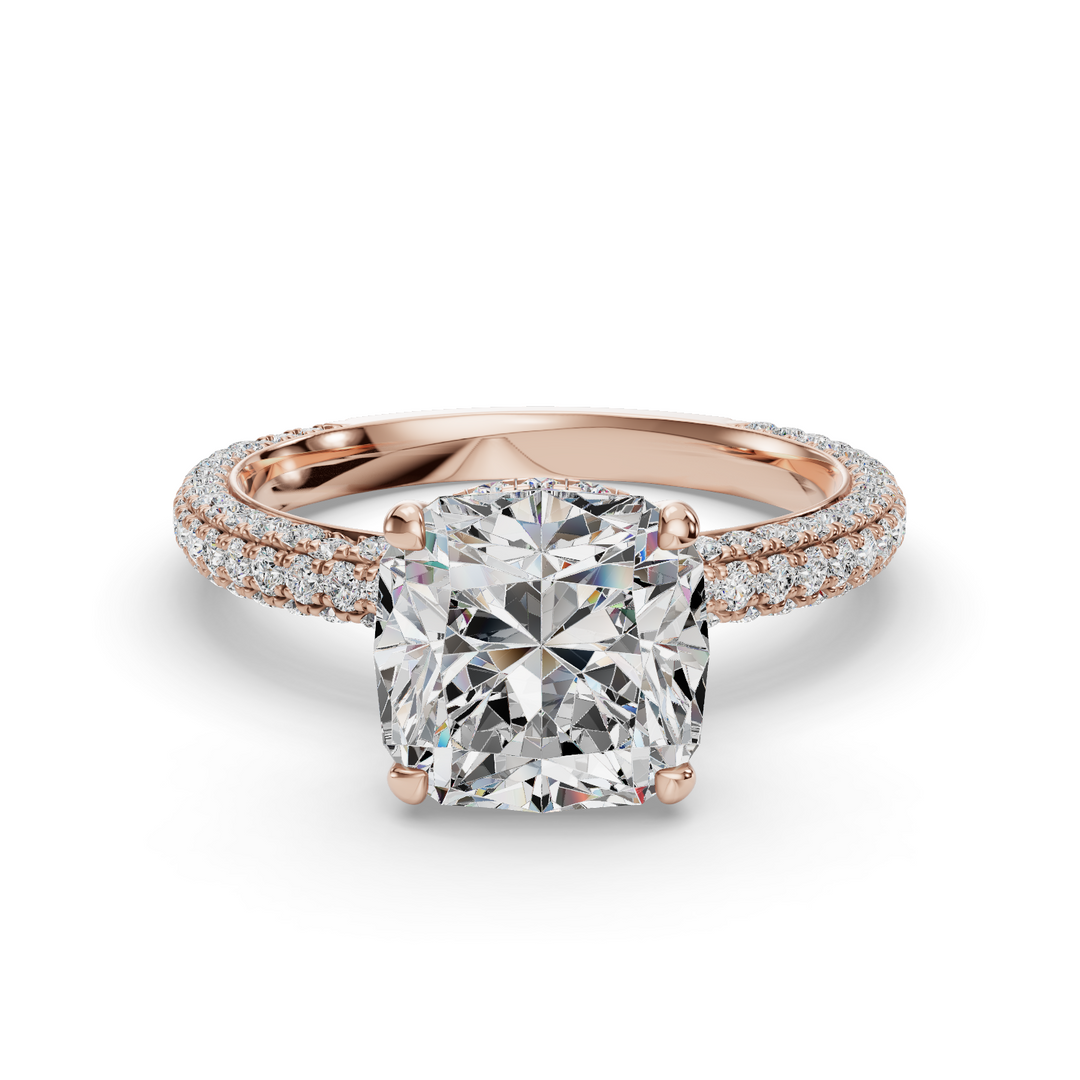 Halo Engagement Ring ERHL0867