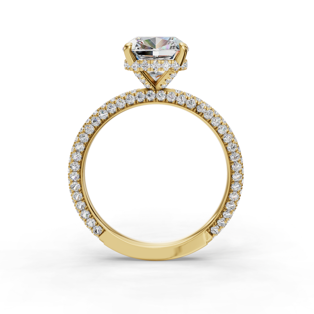Halo Engagement Ring ERHL0867