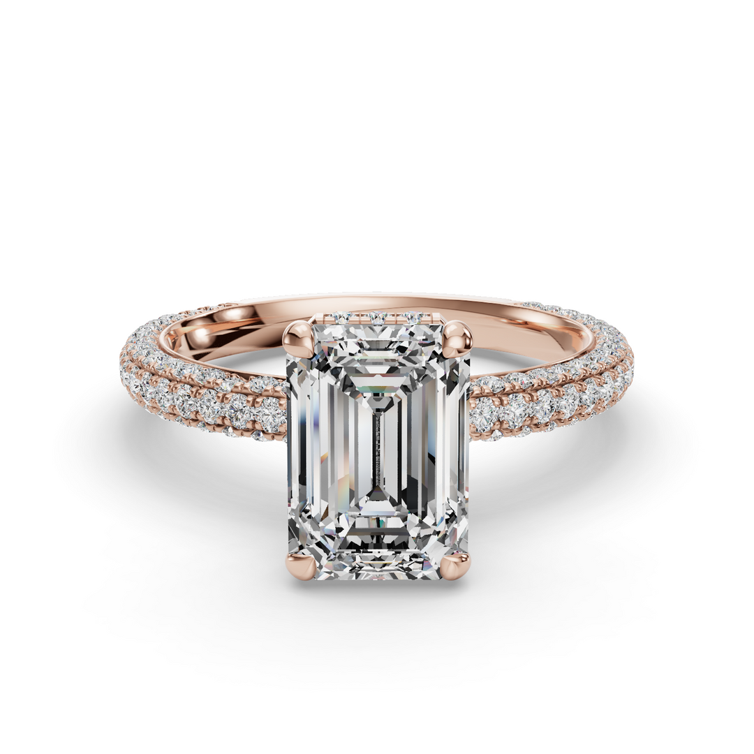 Halo Engagement Ring ERHL0867