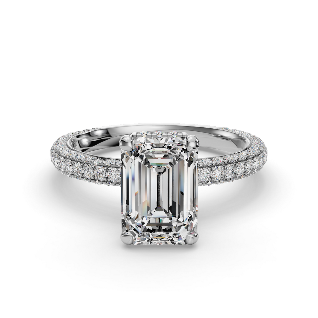 Halo Engagement Ring ERHL0867