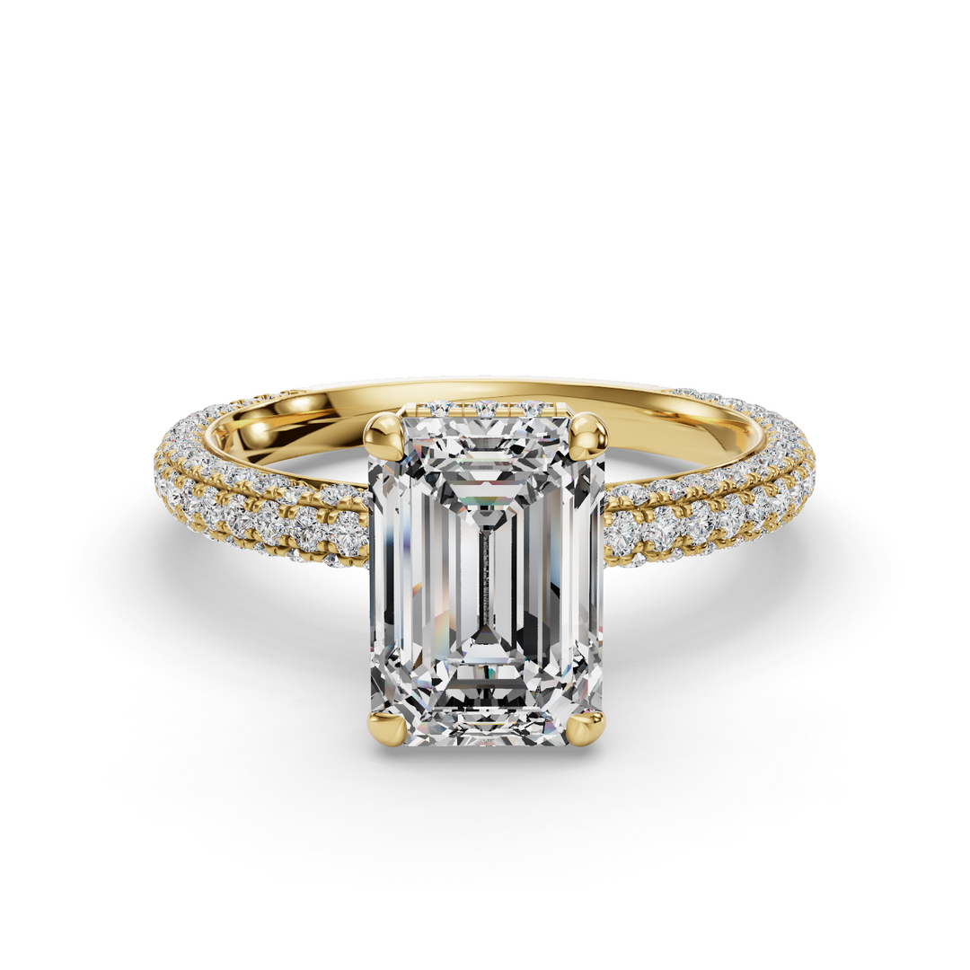 Halo Engagement Ring ERHL0867
